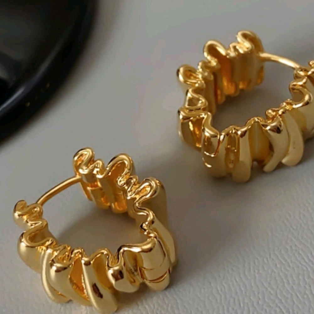 Gold Hoop Earrings